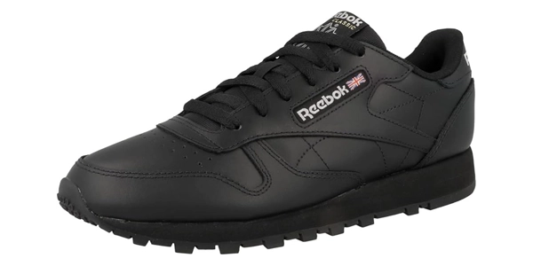 zapatillas Reebok Classic Leather 001 negras unisex oferta