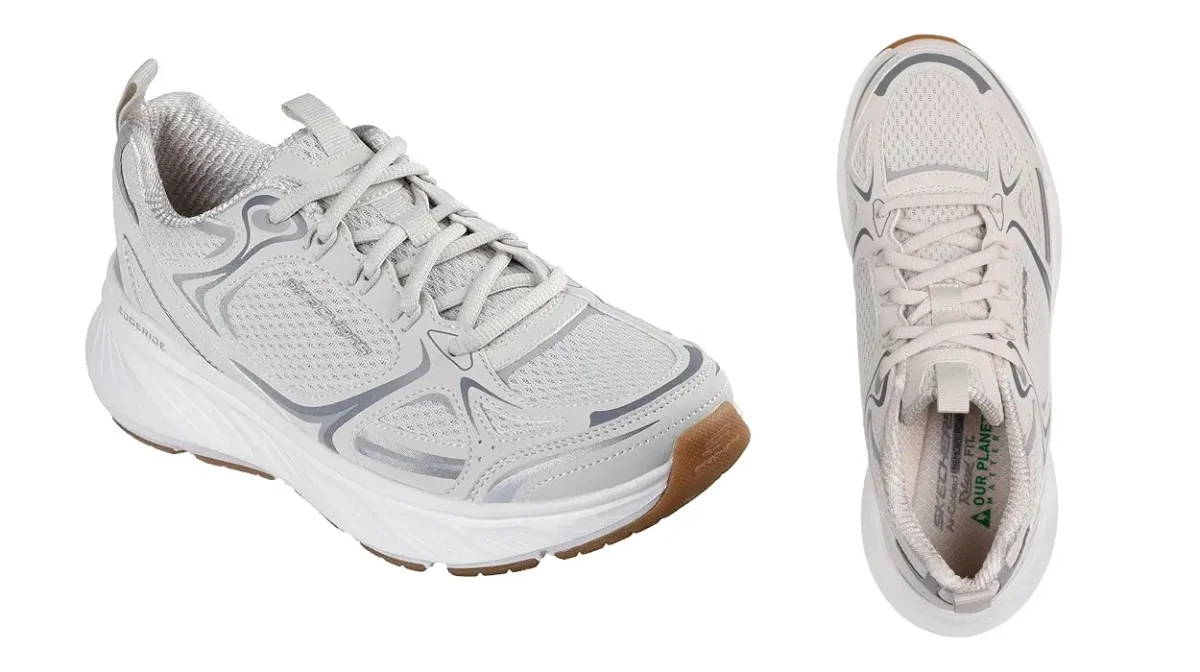 Zapatillas Skechers Edgeride Silver Eclipse para mujer