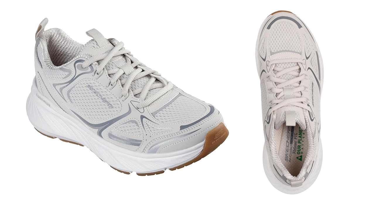 zapatillas Skechers Edgeride Silver Eclipse para mujer