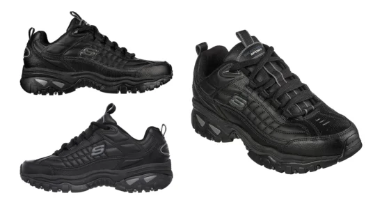 zapatillas Skechers Energy Afterburn negras para hombre