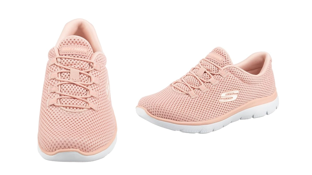zapatillas Skechers Summits Lite rosadas mujer baratas