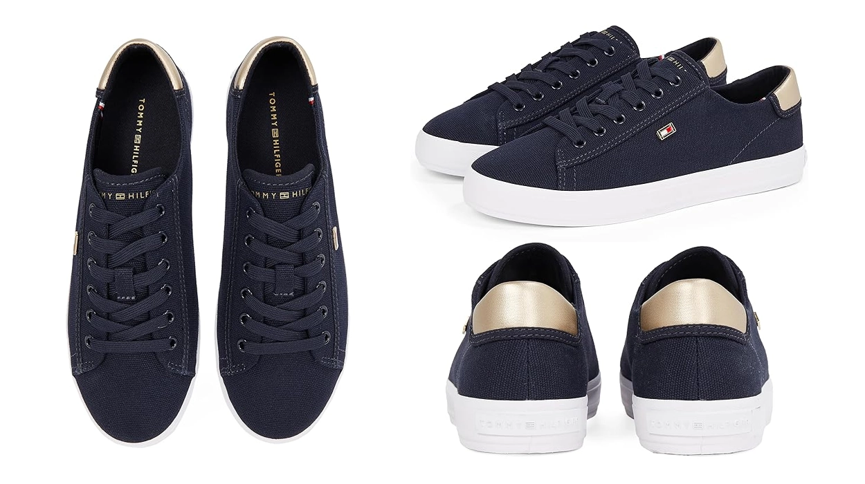 zapatillas Tommy Hilfiger Vulc Canvas Lace Up para mujer