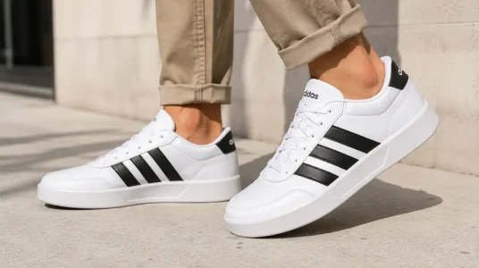 Zapatillas Breaknet 3.0 de Adidas en blanco para hombre, talla 42 EU