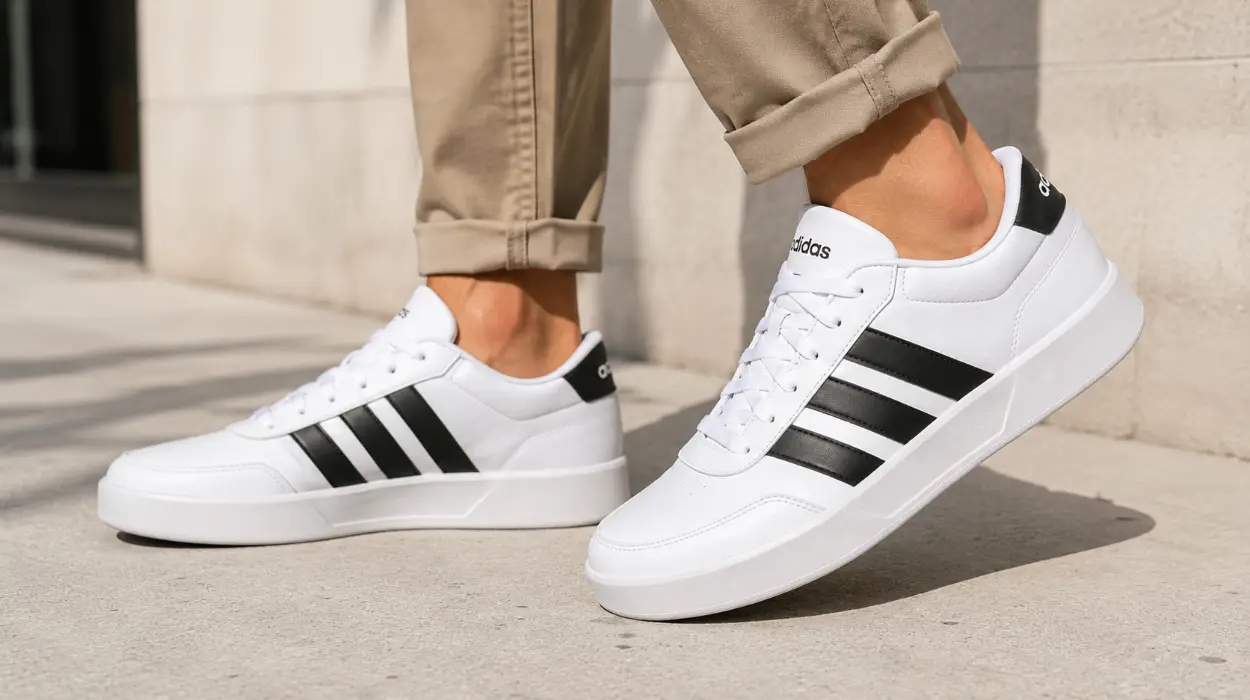 Zapatillas Adidas Breaknet 3.0 en blanco para hombre