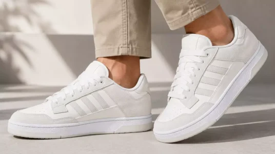 Máximo agarre y estilo con las zapatillas Adidas Rapid Court Low para hombre