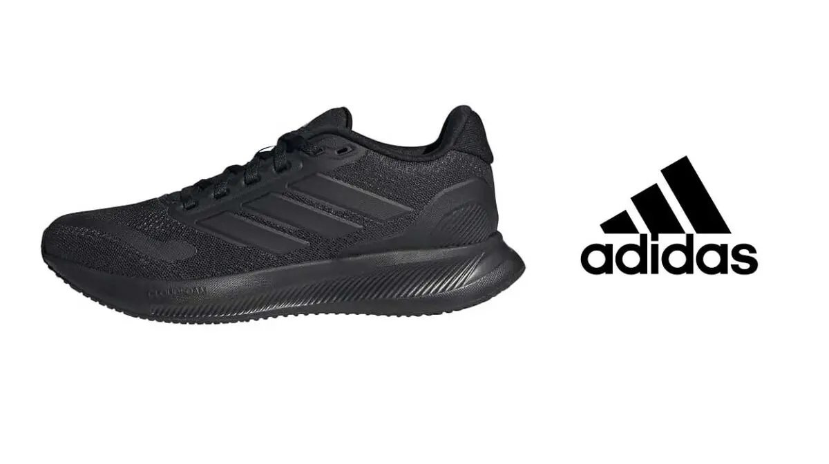 Zapatillas Adidas Runfalcon 5 negras para niños (hasta la talla 40)