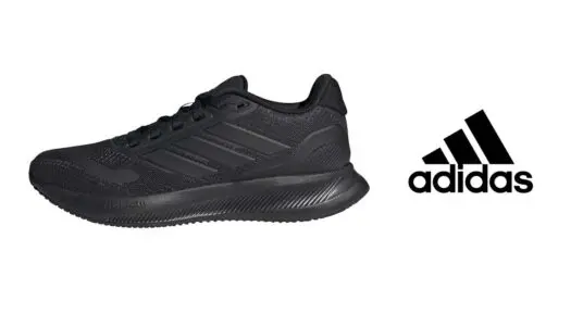 Zapatillas Adidas Runfalcon 5 negras niños oferta