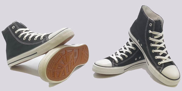 Zapatillas de lona tipo Converse para hombre