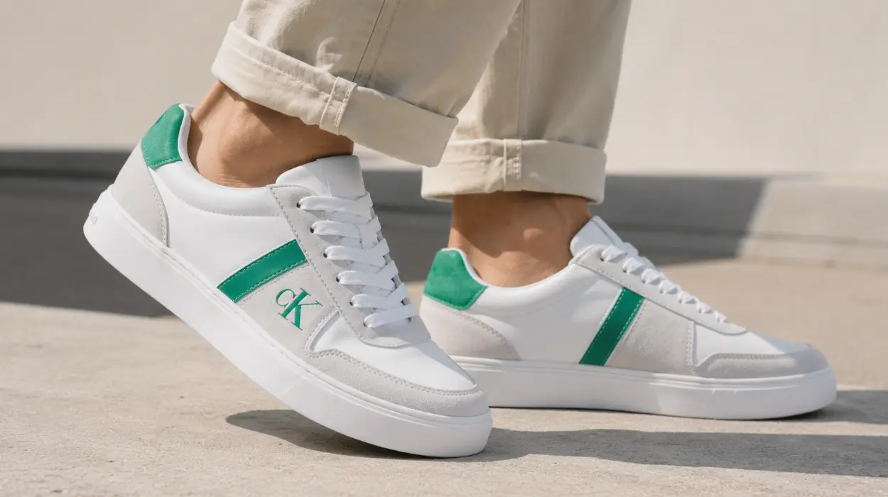 Zapatillas Calvin Klein Classic Cups Lace Mix, diseño moderno y cómodo para hombre