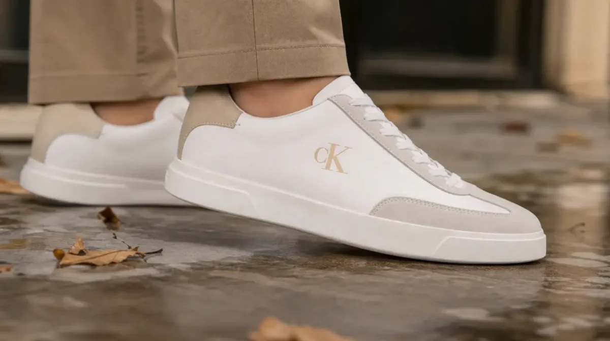 Zapatillas Calvin Klein Low Prof Cupsole CV para hombre con suela cupsole