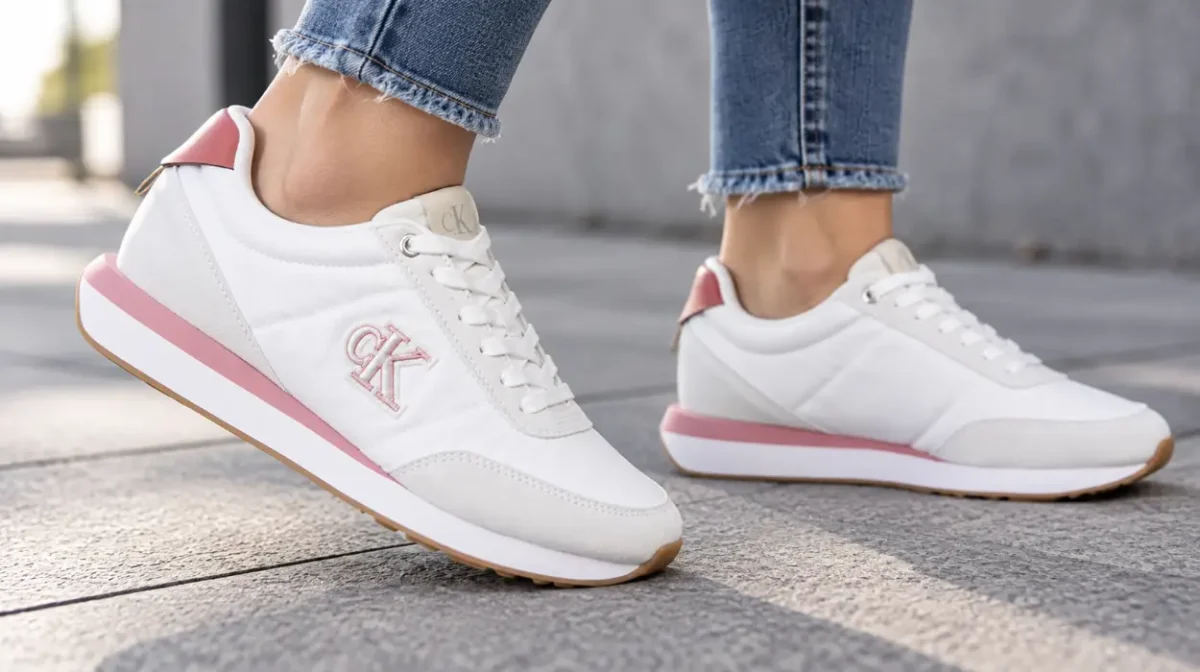 Zapatillas Calvin Klein Runner para mujer de estilo retro