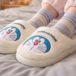 Zapatillas de estar por casa acolchadas Doraemon
