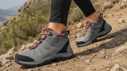 zapatillas Columbia Redmond III mid grises