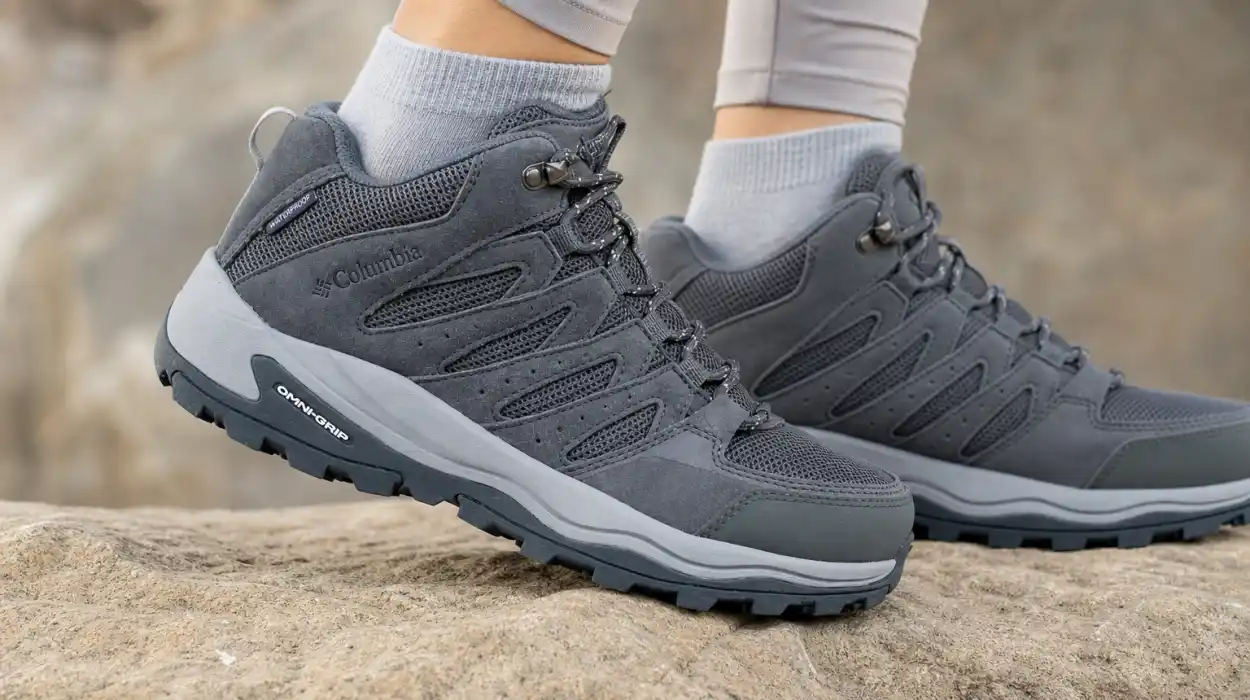 Zapatillas Columbia Redmond IV Mid impermeables para mujer, con agarre y puntera reforzada