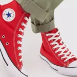 Converse All Star Hi rojas zapatillas unisex baratas