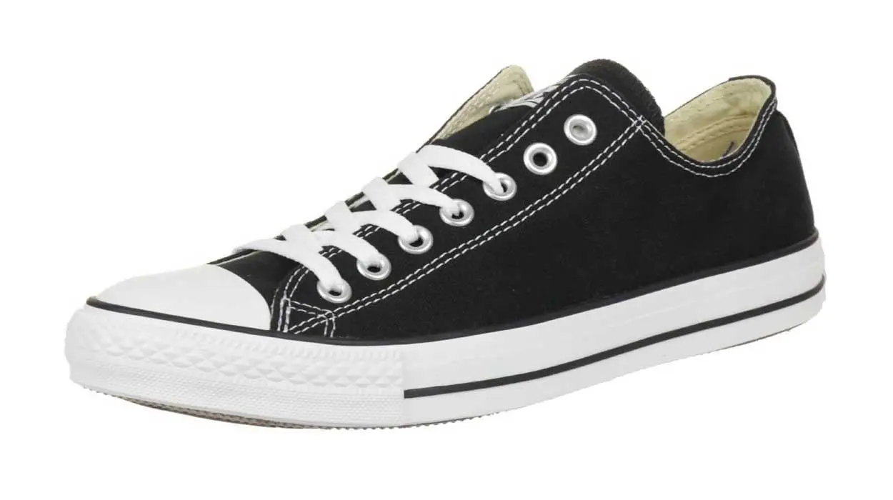 Converse bajas negras baratas