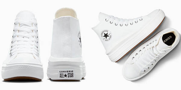 Zapatillas Converse Chuck Taylor All Star Move Hi de piel