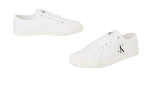 zapatillas de lona Calvin Klein essential para mujer baratas