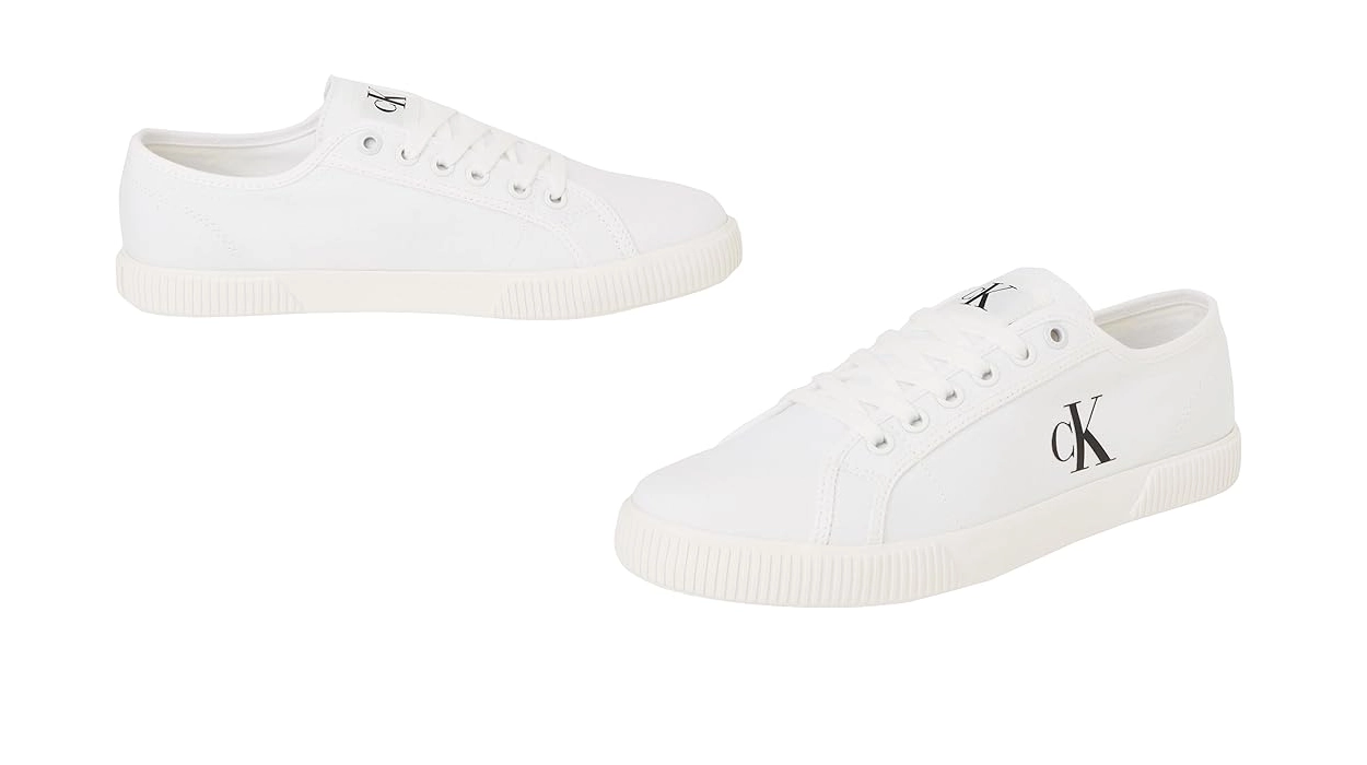 zapatillas de lona Calvin Klein essential para mujer baratas