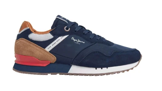 zapatillas de piel Pepe Jeans London Brand para hombre
