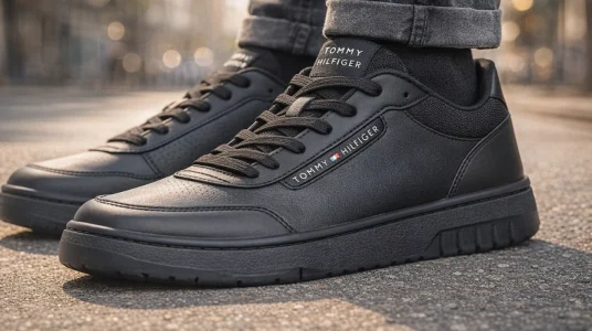 zapatillas-de-piel-tommy-hilfiger-basket-core-negras-para-hombre
