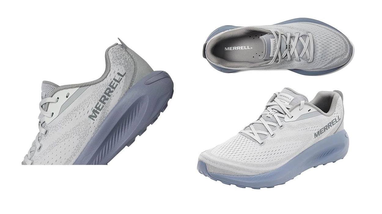 zapatillas de trail Merrell Morphlite en color pigeon indigo para hombre