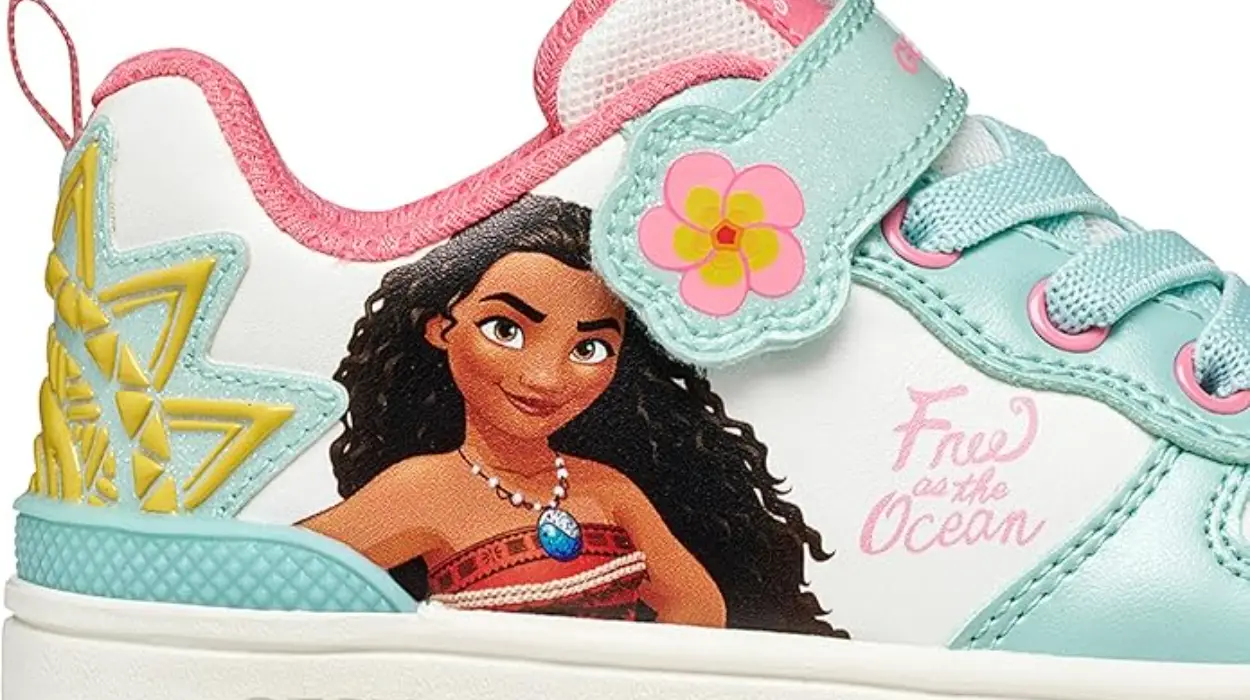 Zapatillas Geox J Washiba Girl C Vaiana para niñas