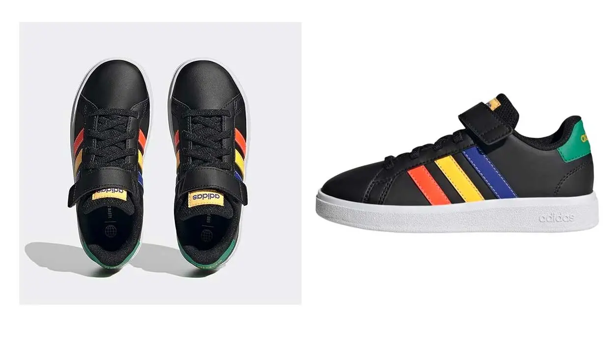 Zapatillas infantiles Adidas Grand Court Elastic Lace top baratas