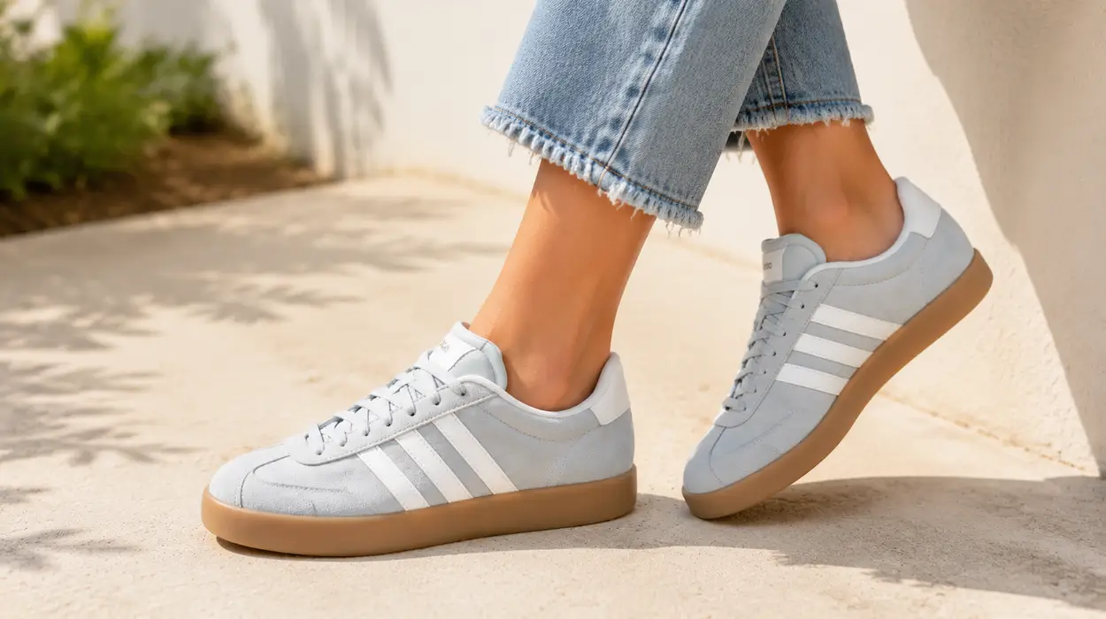 Zapatillas de ante adidas VL Court 3.0 para mujer
