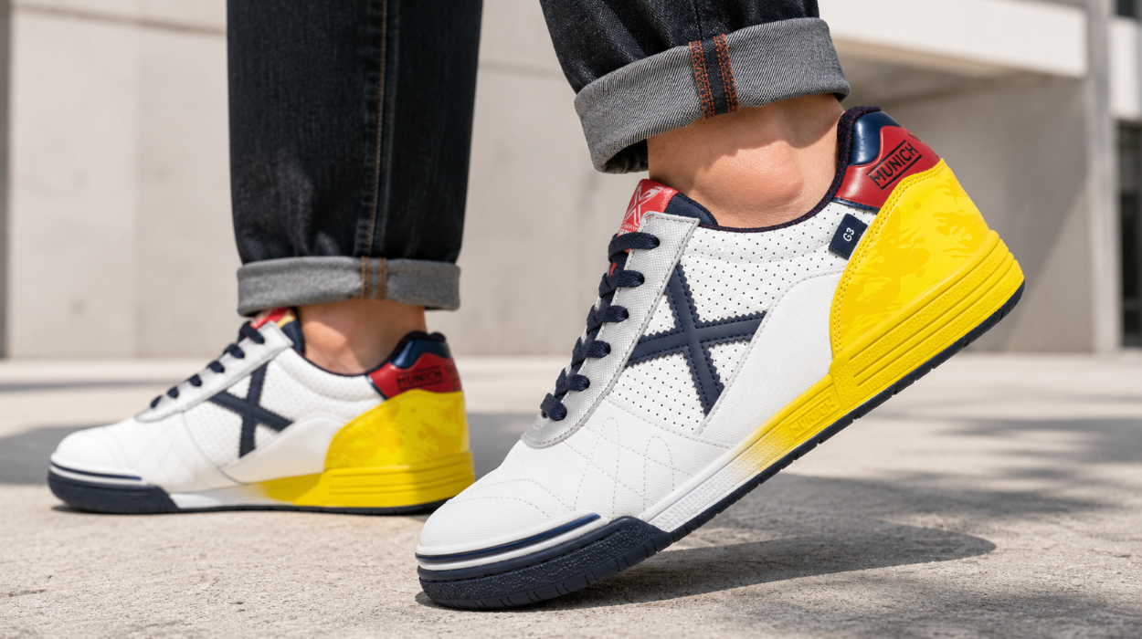 👟 Amortiguación, flexibilidad y diseño: las Munich G-3 451