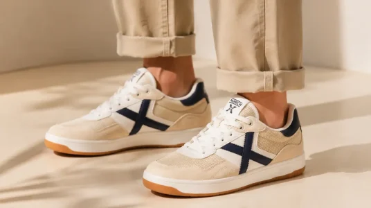 Zapatillas deportivas para hombre Munich Stilo 08 en beige