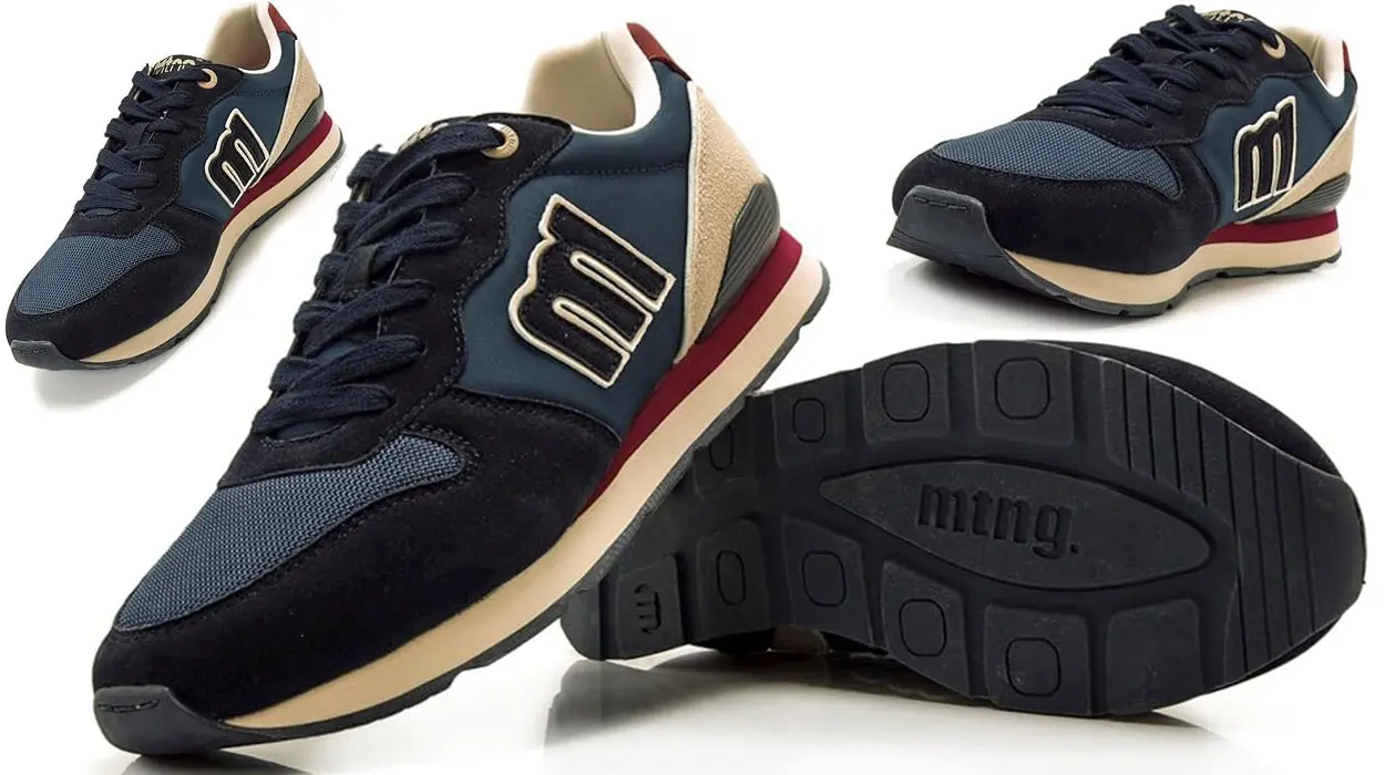 Zapatillas Mustang MTNG Joggo Classic en marino para hombre baratas