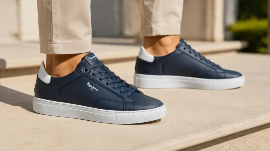 Zapatillas deportivas Pepe Jeans para hombre modelo Joe Basic en color navy