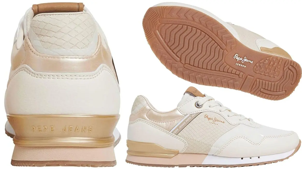 Zapatillas Pepe Jeans London Snake para mujer baratas