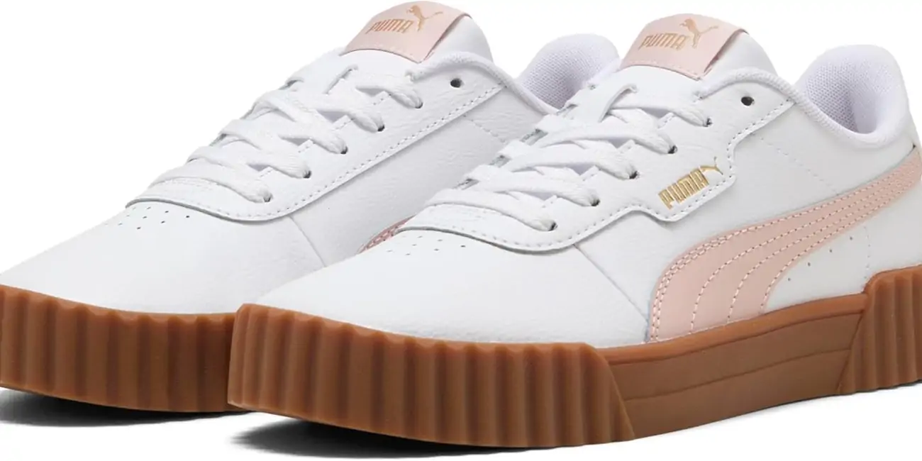 Zapatillas Puma Carina 3.0 White Mauve Mist para mujer