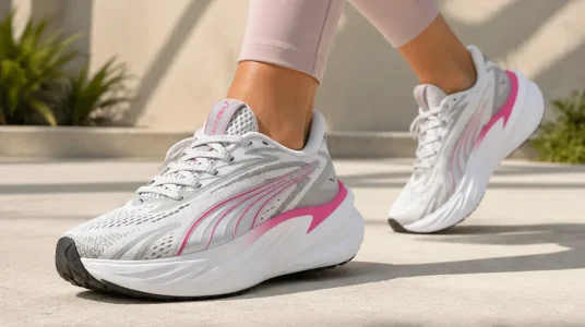 Zapatillas Puma Maxima Pro para running unisex con amortiguación media