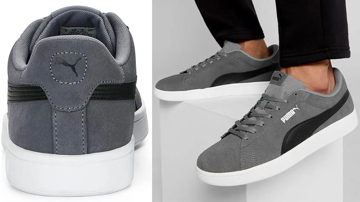 Zapatillas Puma Smash 3.0 unisex gris baratas