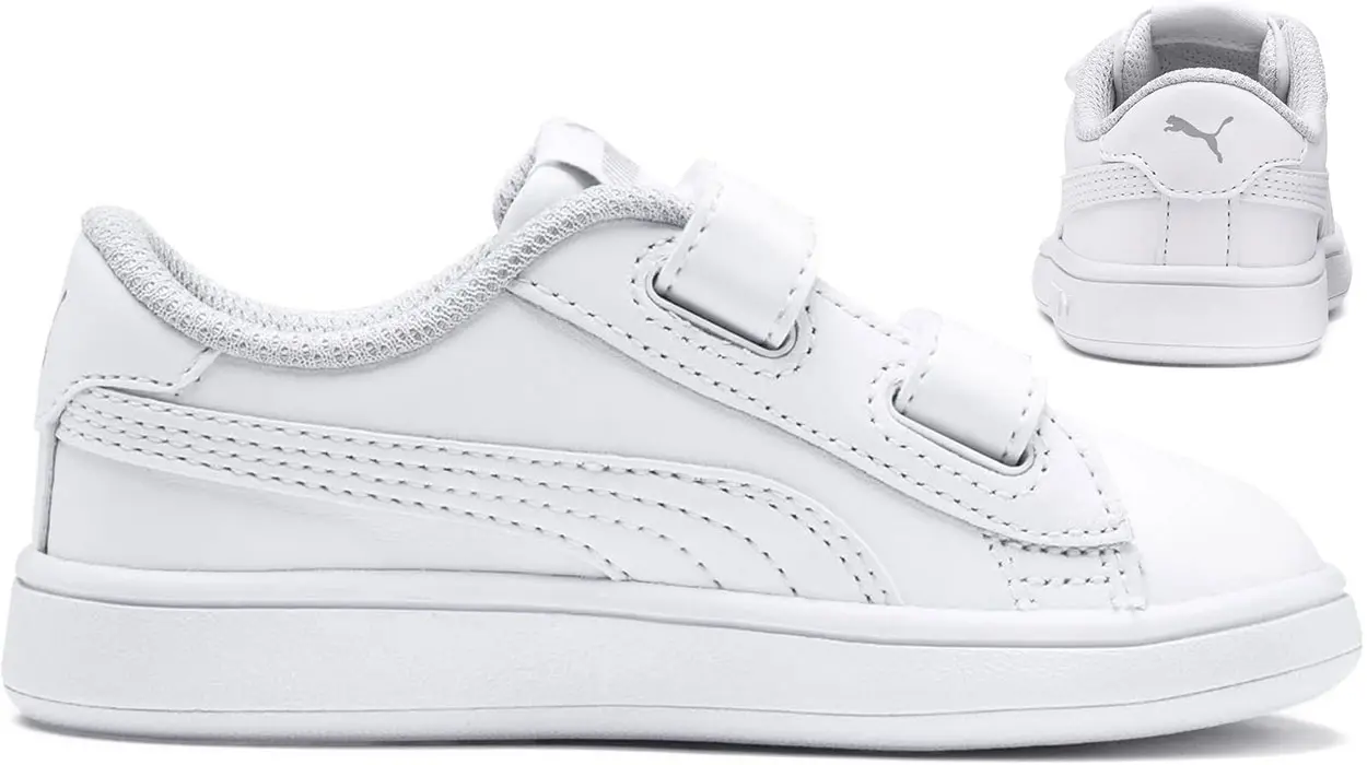 Zapatillas Puma Smash V2 Leather para niños baratas