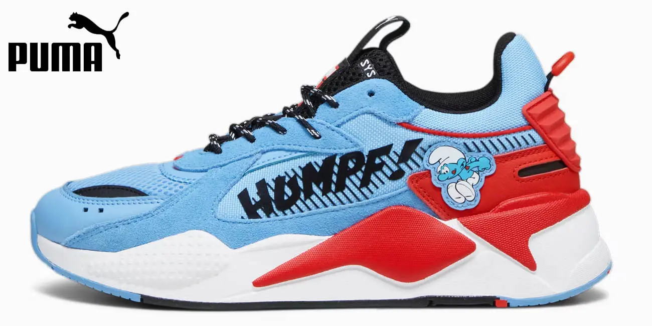 Zapatillas Puma x The Smurfs RS-X