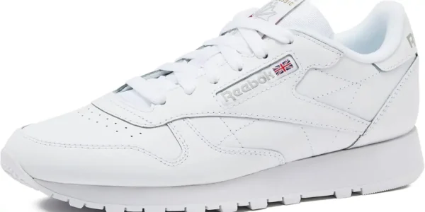 Chollo zapatillas reebok classic leather blancas hombre