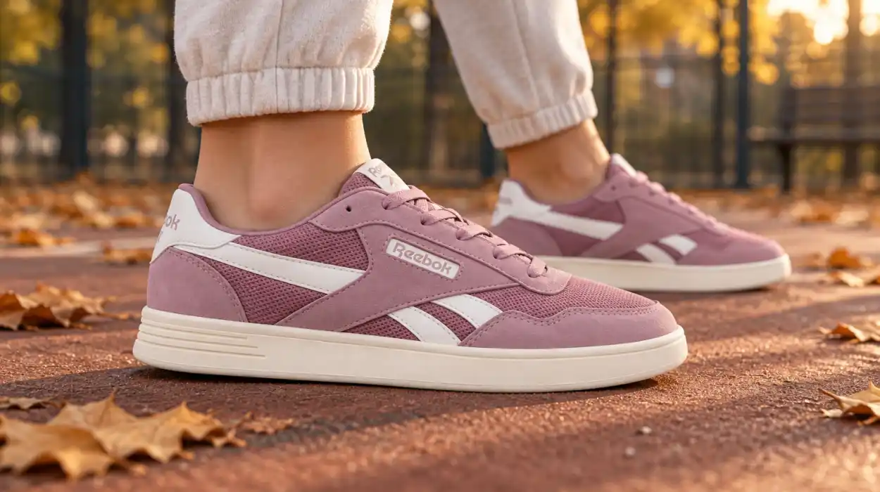 Zapatillas Reebok estilo court para mujer con plataforma sutil