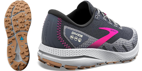 Zapatillas de running Brooks Divide 3 para mujer baratas