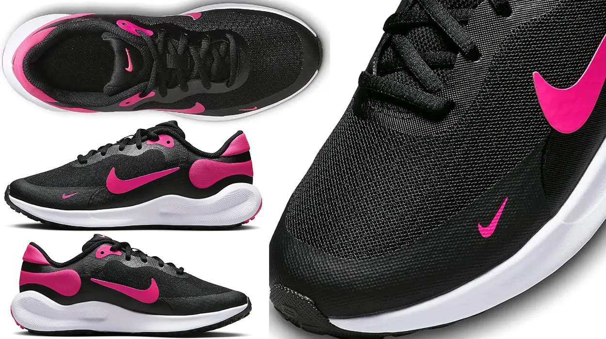 Zapatillas de running Nike Revolution 7 unisex para niños baratas