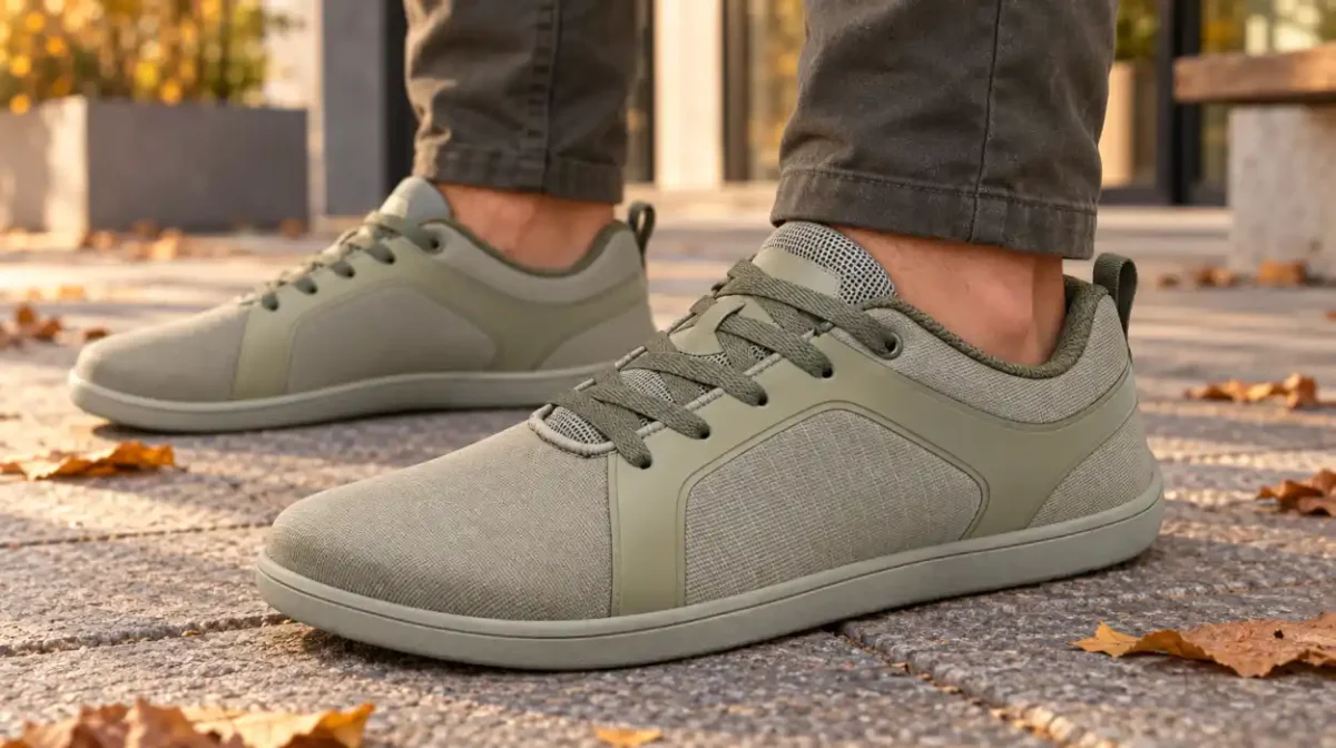 Zapatillas Saguaro Barefoot para hombre con puntera ancha y suela antideslizante