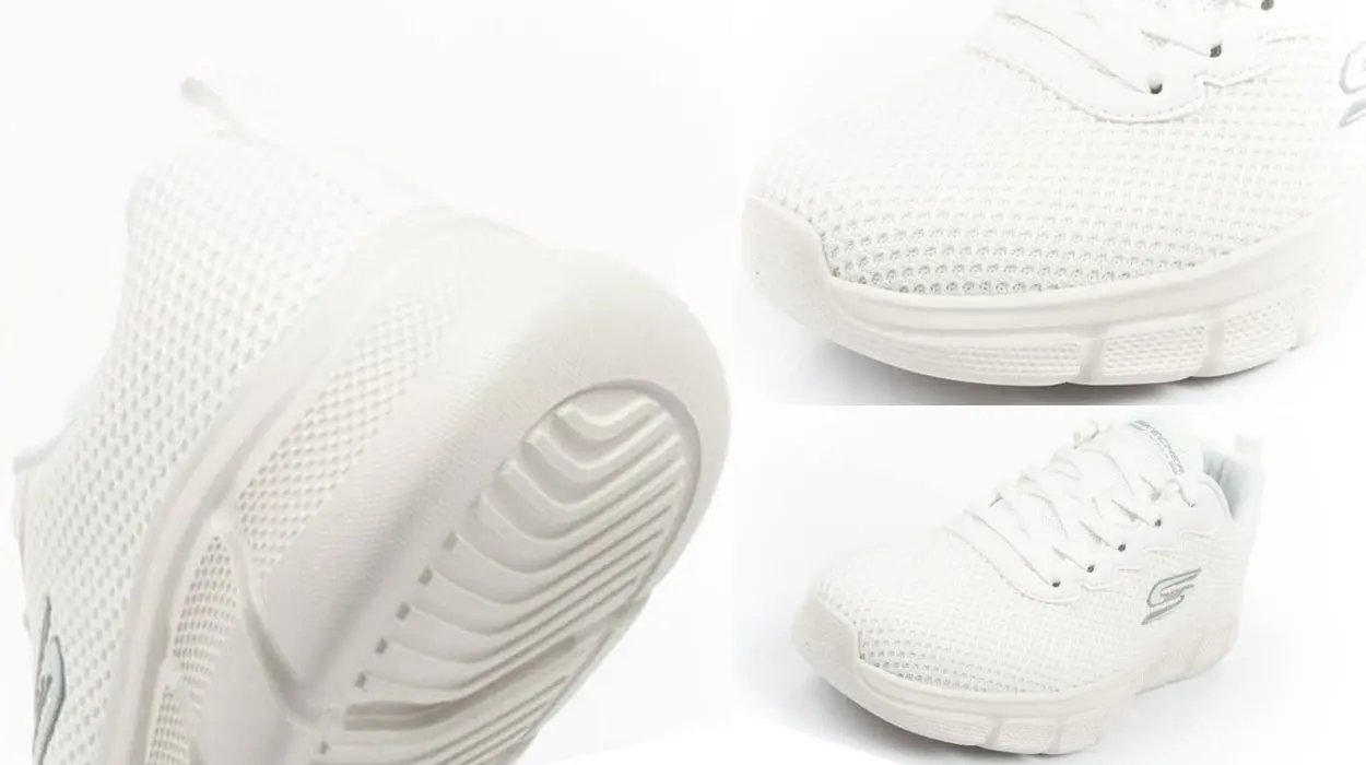 Zapatillas Skechers Bobs B Flex - Chill Edge blancas para hombre baratas