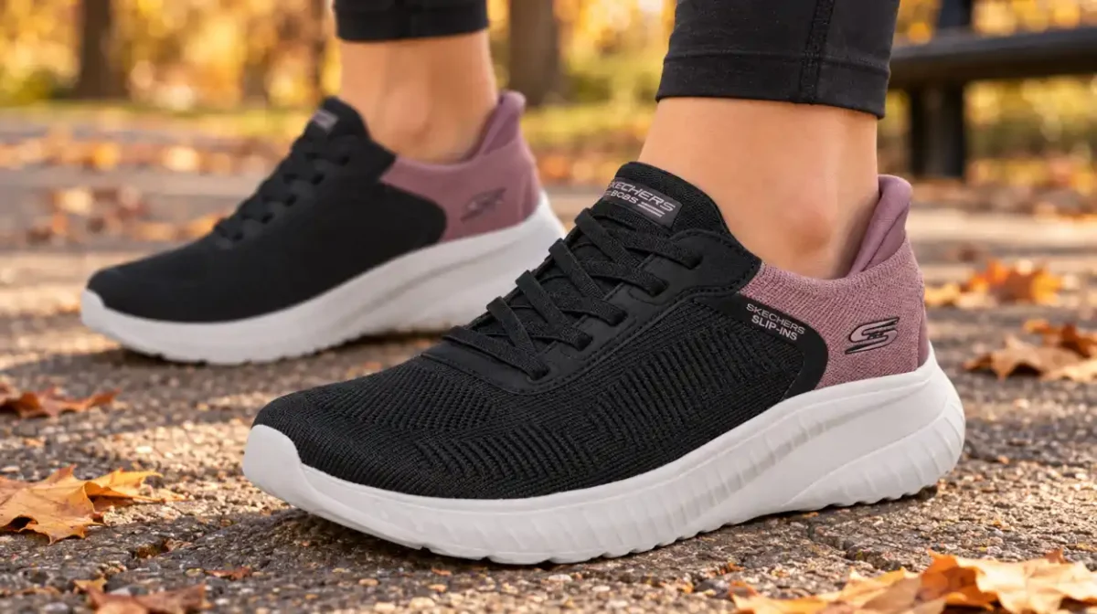 Zapatillas Skechers Bobs Squad Chaos Current Muse Slip-In para mujer