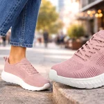 zapatillas Skechers Bobs Squad Chaos Face Off rosas para mujer baratas