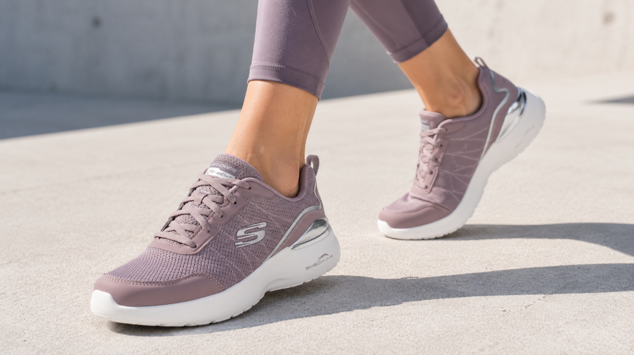Adiós a las molestias: tus pies felices con las Skechers Skech-Air Dynamight Halcyon para mujer