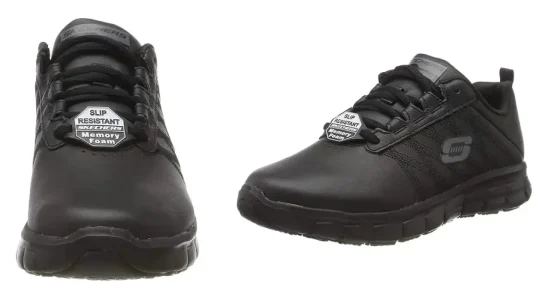 Zapatillas de trabajo Skechers Sure Track Erath para mujer