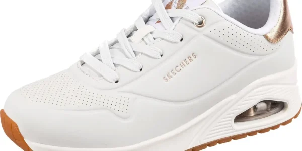Chollo zapatillas skechers uno golden air blancas para mujer